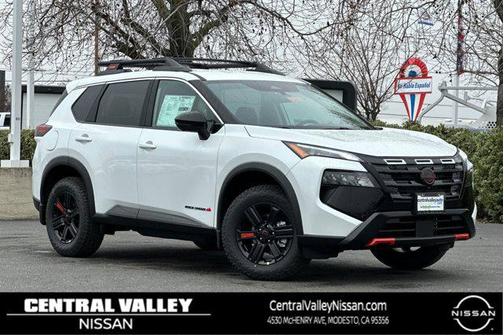 Everest White Pearl Tricoat 2026 Nissan Rogue Rock Creek