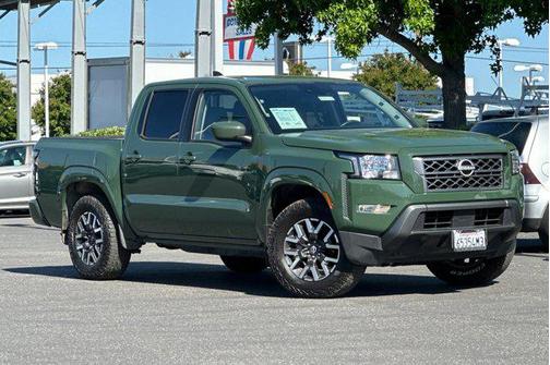Tactical Green Metallic 2022 Nissan Frontier SV