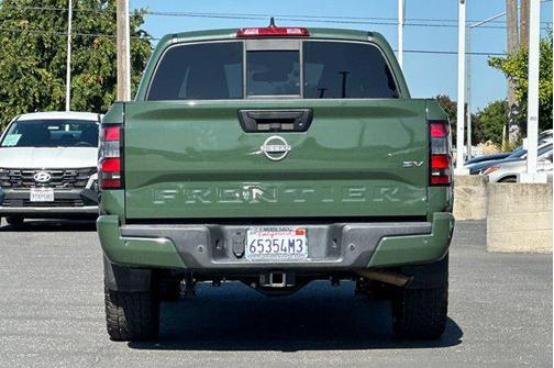 Tactical Green Metallic 2022 Nissan Frontier SV