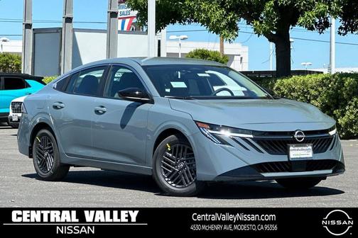 Atlantic Gray Metallic 2026 Nissan Sentra SV