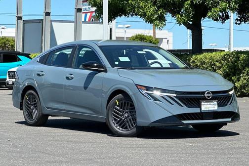 Atlantic Gray Metallic 2026 Nissan Sentra SV
