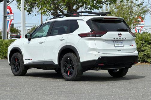 Everest White Pearl Tricoat 2026 Nissan Rogue Rock Creek