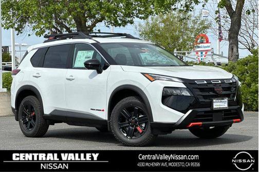 Everest White Pearl Tricoat 2026 Nissan Rogue Rock Creek