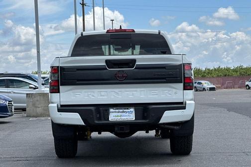 Glacier White 2026 Nissan Frontier PRO-4X