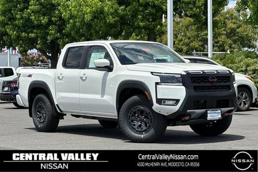 Glacier White 2026 Nissan Frontier PRO-4X