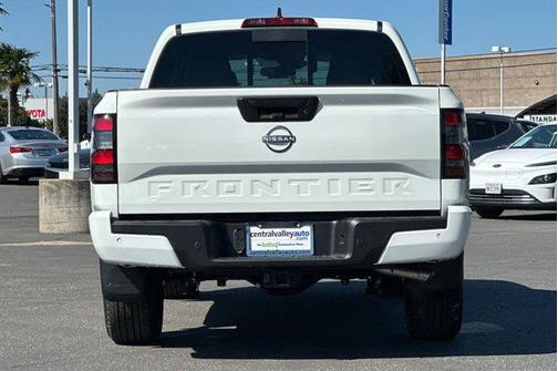 Glacier White 2026 Nissan Frontier SV