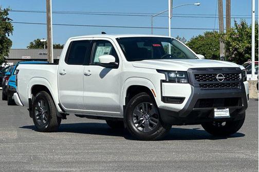 Glacier White 2026 Nissan Frontier SV