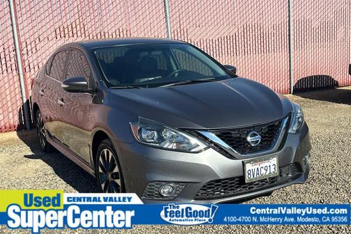 Gun Metallic 2019 Nissan Sentra SR