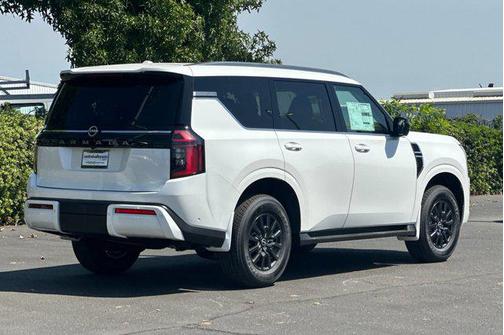Aspen White Tricoat 2026 Nissan Armada SV