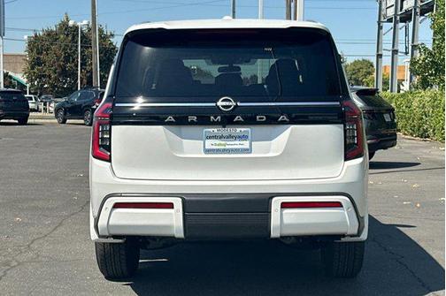 Aspen White Tricoat 2026 Nissan Armada SV