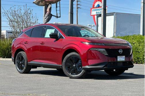 Scarlet Ember Tintcoat 2026 Nissan Murano SV
