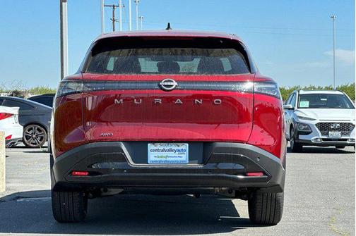Scarlet Ember Tintcoat 2026 Nissan Murano SV