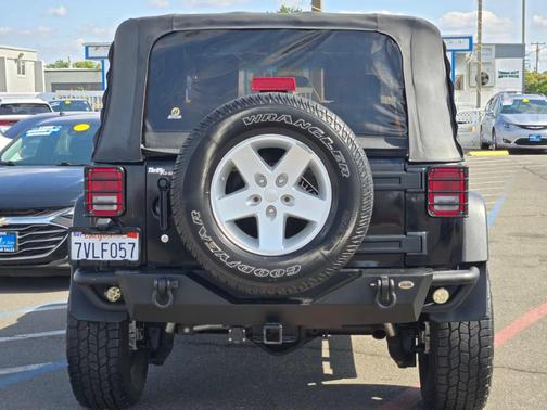 Black 2008 Jeep Wrangler X