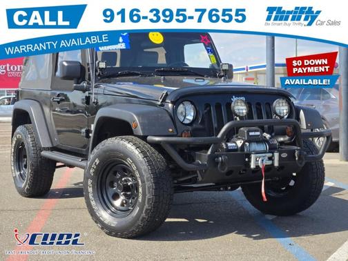 Black 2008 Jeep Wrangler X