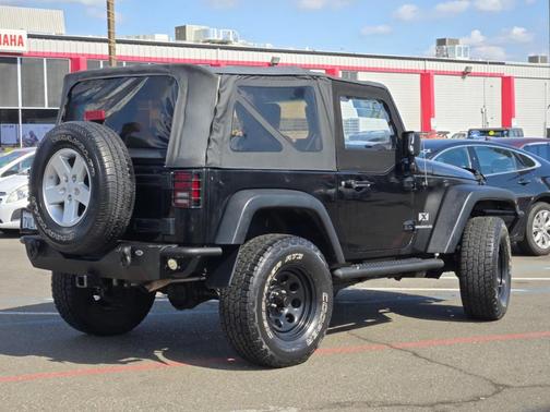 Black 2008 Jeep Wrangler X