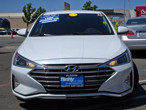 Quartz White Pearl 2020 Hyundai ELANTRA SE