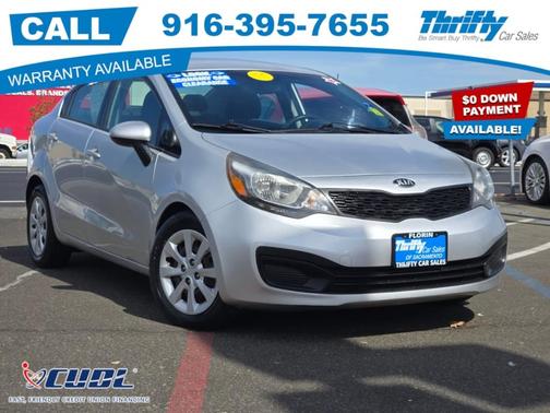 Bright Silver 2014 Kia Rio LX