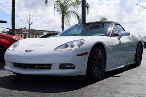Arctic White 2009 Chevrolet Corvette Base