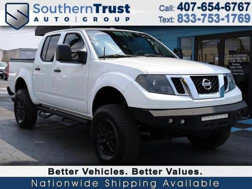 Glacier White 2017 Nissan Frontier SV