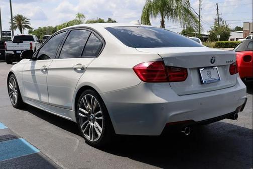 White 2014 BMW 335 4dr Sdn 335i RWD