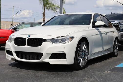 White 2014 BMW 335 4dr Sdn 335i RWD