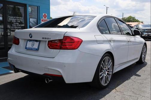 White 2014 BMW 335 4dr Sdn 335i RWD