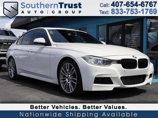 White 2014 BMW 335 4dr Sdn 335i RWD