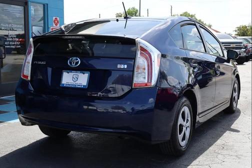 Nautical Blue Metallic 2012 Toyota Prius Three