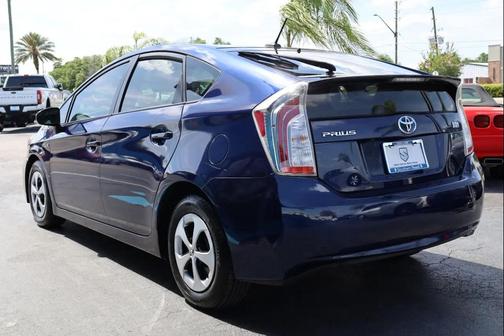 Nautical Blue Metallic 2012 Toyota Prius Three