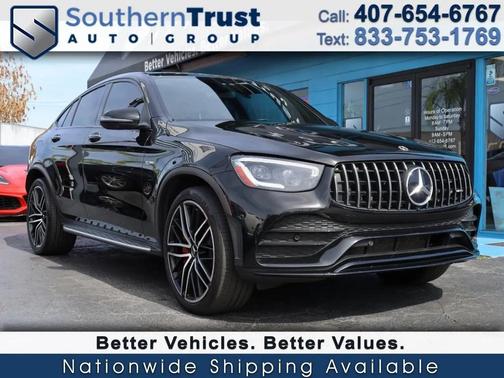 Black 2022 Mercedes-Benz AMG GLC 43 4MATIC Coupe