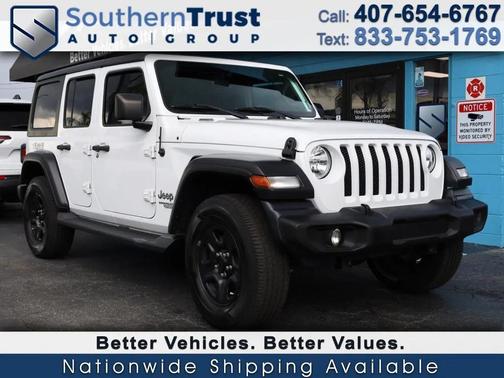 Bright White Clearcoat 2020 Jeep Wrangler Unlimited Sport