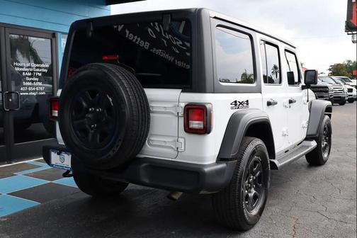 Bright White Clearcoat 2020 Jeep Wrangler Unlimited Sport