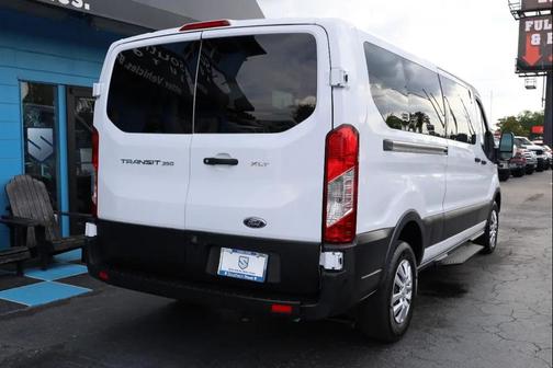 Oxford White 2022 Ford Transit-350 XLT