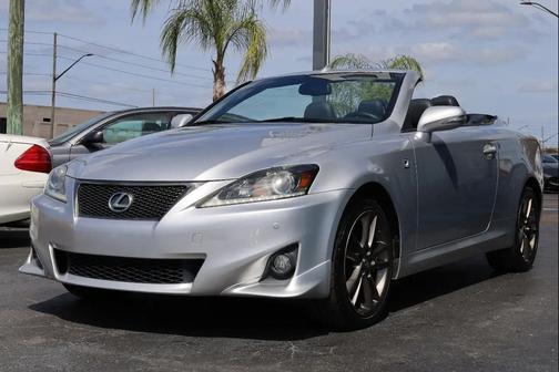 Silver Lining Metallic 2014 Lexus IS 250C Base