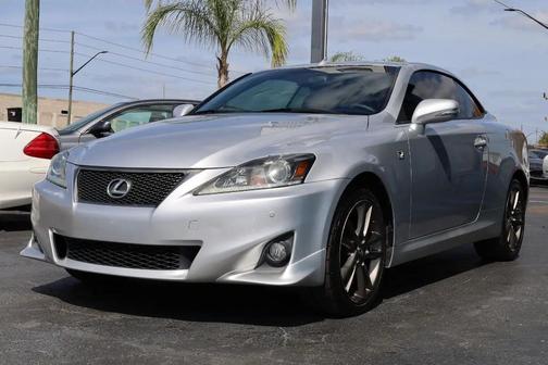 Silver Lining Metallic 2014 Lexus IS 250C Base