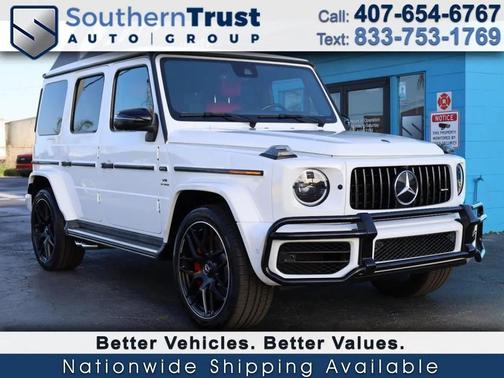 White 2020 Mercedes-Benz AMG G 63 4MATIC