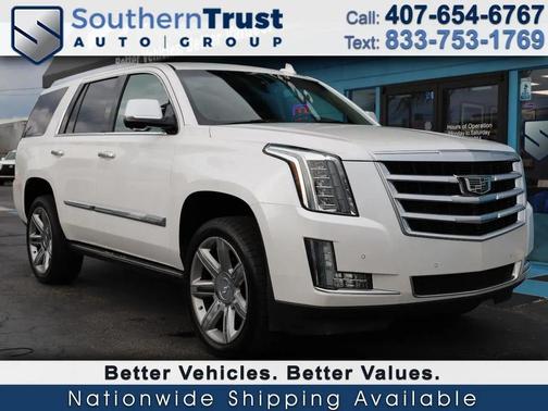 Crystal White Tricoat 2016 Cadillac Escalade Premium