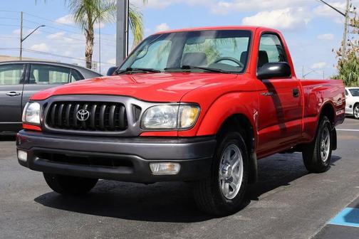 Red 2004 Toyota Tacoma Base