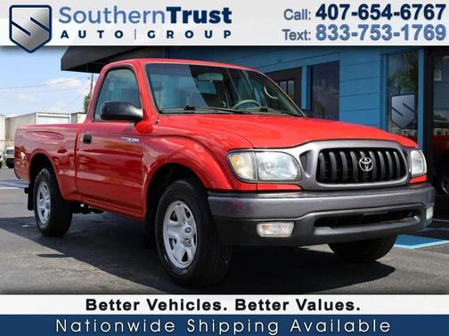 Red 2004 Toyota Tacoma Base