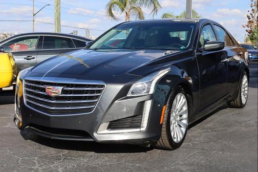 Gray 2018 Cadillac CTS 3.6L Premium Luxury