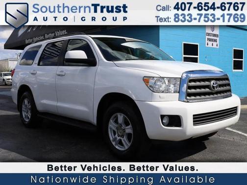 Super White 2013 Toyota Sequoia SR5