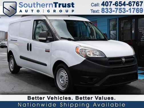 Bright White 2018 RAM ProMaster City Tradesman