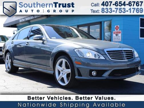 Gray 2009 Mercedes-Benz S-Class 4dr Sdn 6.3L V8 AMG RWD
