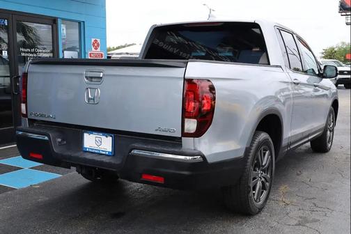 Lunar Silver Metallic 2019 Honda Ridgeline Sport