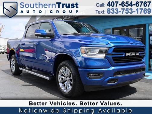 Blue Streak Pearlcoat 2019 RAM 1500 Laramie