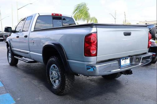 Bright Silver Metallic Clearcoat 2007 Dodge Ram 2500 SLT Quad Cab
