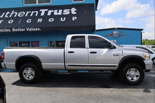 Bright Silver Metallic Clearcoat 2007 Dodge Ram 2500 SLT Quad Cab