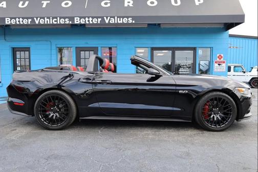 Shadow Black 2017 Ford Mustang GT Premium