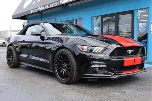 Shadow Black 2017 Ford Mustang GT Premium