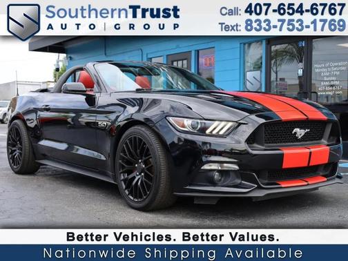 Shadow Black 2017 Ford Mustang GT Premium